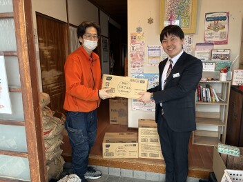 フードバンクしばた様へ食品を寄付いたしました！